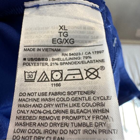 GAP Power Racerback Brami Sports Bra NEW XL Blue - Picture 6 of 8